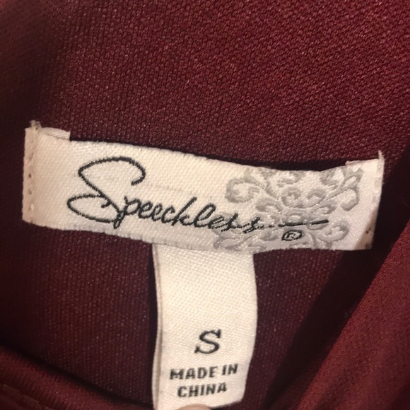 Burgundy Dress - Picture 3 of 4